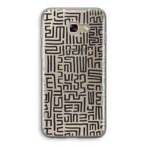 Moroccan Print: Samsung Galaxy A5 (2017) Transparant Hoesje