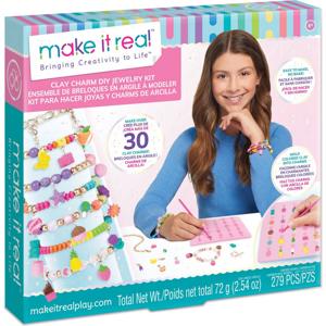 Make it Real Do It Yourself armbanden met kleibedels maken set