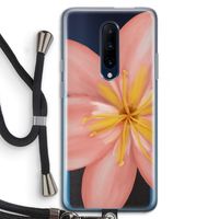 Pink Ellila Flower: OnePlus 7 Pro Transparant Hoesje met koord