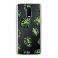 Tropische bladeren: OnePlus 7 Transparant Hoesje