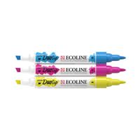 Talens Ecoline duotip markers primaire set, 3dlg.