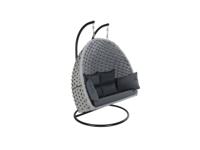 HOME DELUXE Hangstoel met frame Cadeira (2-zits)