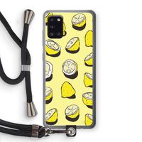 When Life Gives You Lemons...: Samsung Galaxy A31 Transparant Hoesje met koord