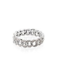 SHAY bague en or blanc 18ct à diamants - Argent