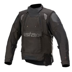 ALPINESTARS Halo Drystar Jacket, Textiel motorjas heren, Zwart-Zwart