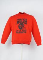 Vintage Fruit Sweater in Red size L