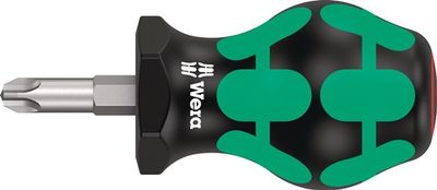Wera Schroevendraaier | maat PH 3 | klinglengte 25 mm | 2-componentengreep | ronde kling | 1 stuk - 05008852001 05008852001