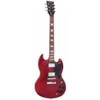 Vintage V69CR Coaster Series Cherry Red elektrische gitaar