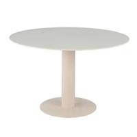 Giga Meubel - Eettafel Malia Wit Keramisch Rond 120cm - thumbnail