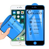 2.5 d volledige lijm volledige cover keramiek film voor iPhone 6 (zwart)
