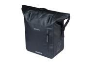 Basil enkele tas rivo tarpaulin mik hooks 12-15l zwart