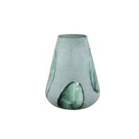 PTMD Vaas Harlen - 21x21x31 cm - Glas - Groen