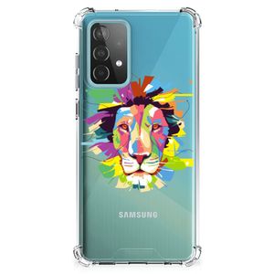 Samsung Galaxy A52 4G/5G Stevig Bumper Hoesje Lion Color
