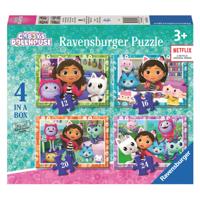 Ravensburger gabby's poppenhuis legpuzzel 4in1