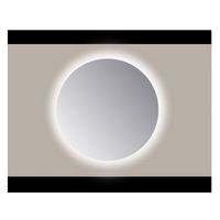 Spiegel Rond Sanicare Q 70 cm Ambi Warm White LED PP Geslepen (Met Sensor) - thumbnail