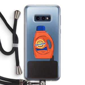 Ultra Sensitive: Samsung Galaxy S10e Transparant Hoesje met koord