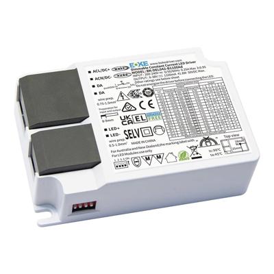 Dimbare LED Paneel transformator - 42W - DALI driver - DC connector - LED trafo - IP20 voor binnen