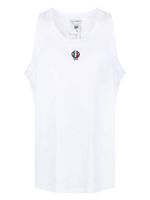 Dolce & Gabbana logo-embroidery tank top - Blanc - thumbnail