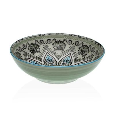Saladekom Versa Groen Keramisch Porselein 22,5 x 9 x 22,5 cm
