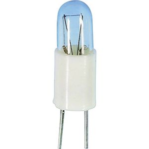 TRU COMPONENTS 1590314 Subminiatuurgloeilamp 5 V 0.3 W Bi-Pin 2.54 mm Helder 1 stuk(s)