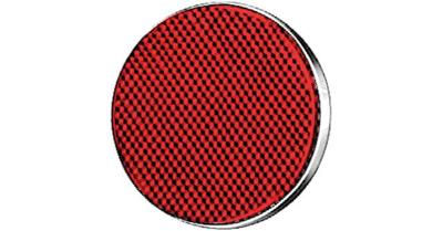 HELLA Rear reflector 85mm red w.fastening screws