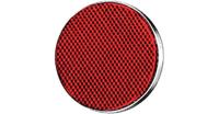 HELLA Rear reflector 85mm red w.fastening screws