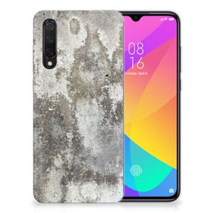 Xiaomi Mi 9 Lite TPU Siliconen Hoesje Beton Print