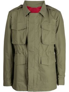 Leathersmith of London veste militaire M65 en coton - Vert