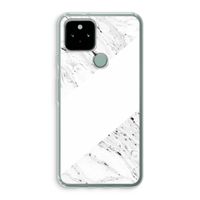 Biggest stripe: Google Pixel 5 Transparant Hoesje