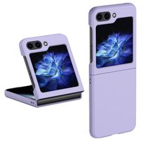 Lunso - Samsung Galaxy Z Flip5 - Backcover hoes - Lila - thumbnail