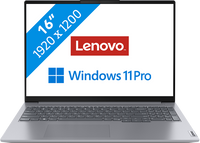 Lenovo ThinkBook 16 Laptop 40,6 cm (16") WUXGA Intel® Core™ i7 i7-13700H 16 GB DDR5-SDRAM 512 GB SSD Wi-Fi 6 (802.11ax) Windows 11 Pro Grijs - thumbnail