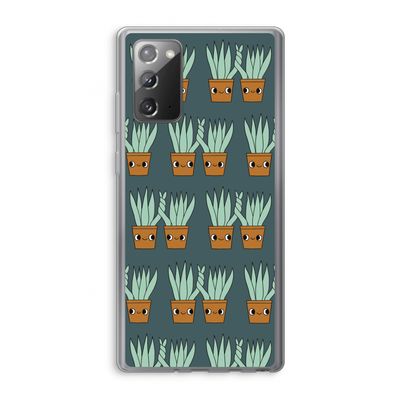Sansevieria: Samsung Galaxy Note 20 / Note 20 5G Transparant Hoesje