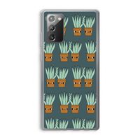 Sansevieria: Samsung Galaxy Note 20 / Note 20 5G Transparant Hoesje