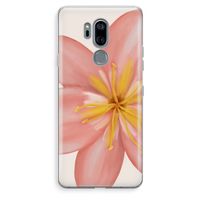Pink Ellila Flower: LG G7 Thinq Transparant Hoesje