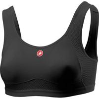 Castelli Rosso corsa bra zwart dames