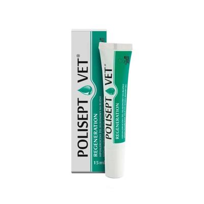 JM SANTE Polisept Vet Regeneration - beschermende gel voor honden en katten - 15 ml