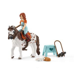 Schleich Horse Club - Mia & Spotty speelfiguur