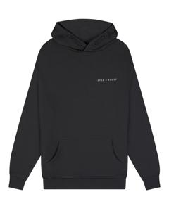 Lyle & Scott Hoodie Script - Gun metal grijs