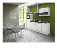 Keuken Bengt, wit 270cm White incl. Inbouwapparatuur HRG-11599 - thumbnail