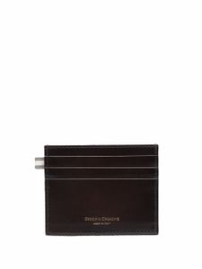 Officine Creative porte-cartes Boudin 22 en cuir - Marron