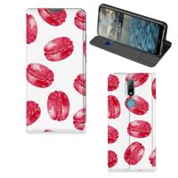 Nokia 2.4 | Flip Style Cover | Pink Macarons