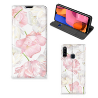 Samsung Galaxy A20s Smart Cover Lovely Flowers