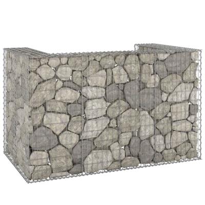Schanskorf voor containers 180x100x110 cm gegalvaniseerd staal