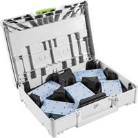 Festool 80x133 GR SYS 578194 Schuurbladenbox Korrelgrootte (num) 60, 80, 120, 180, 220 (l x b) 80 mm x 133 mm 1 set(s)