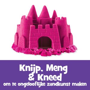 Kinetic Sand - 907 g roze speelzand om te mengen kneden en maken - Sensorisch speelgoed