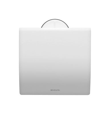 Brabantia toiletrolhouder met klep profile white