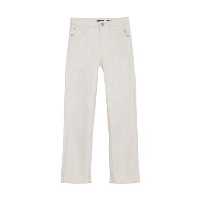 2160 Straight Fit White Silver Silver