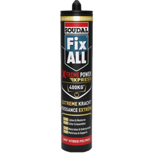 Soudal Fix All X-treme Power Express 280ml - Zwart