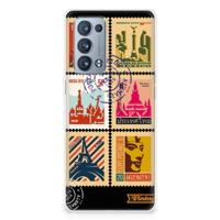 OPPO Reno 6 Pro Plus 5G | Silliconen Back Cover | Postzegels