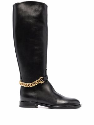Roberto Festa bottes Jefferson - Noir